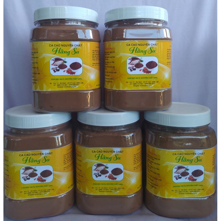 Bột CaCao Đăk Lăk nguyên chất 100% (500g)