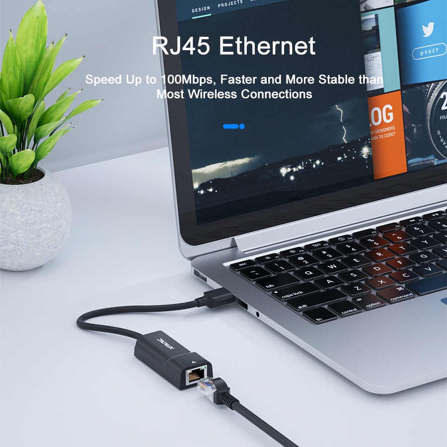 Usb to lan, USB to RJ45 có dây chuyển đổi từ cổng usb ra mạng, Hàng chính hãng