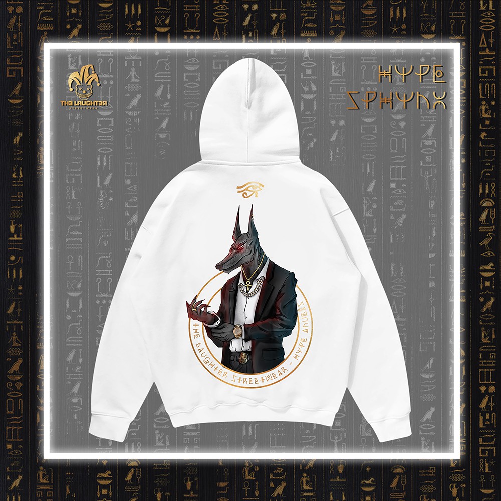 The Laughter - HOODIE HYPE ANUBIS - Áo MŨ NỈ DA CÁ | BigBuy360 - bigbuy360.vn