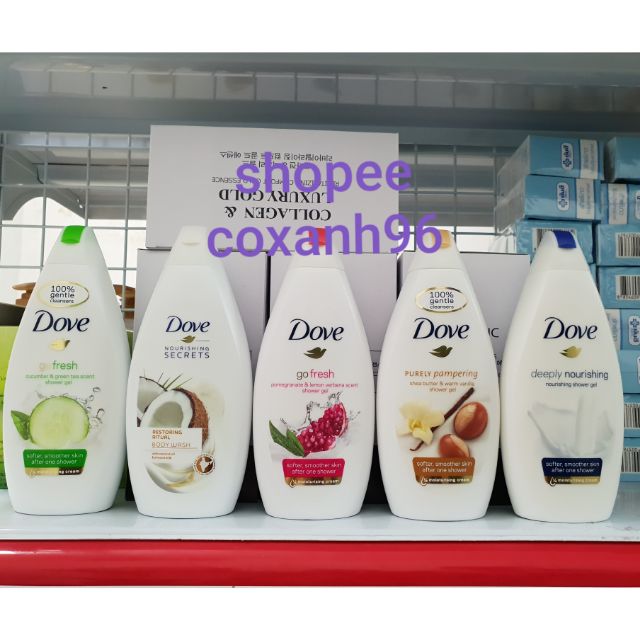 Sữa tắm dove đức 500ml