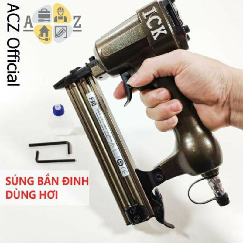 Súng Bắn Đinh Thẳng Dùng Hơi F30 JOK