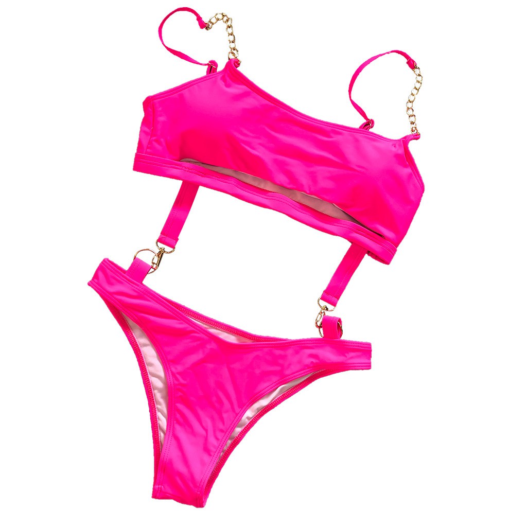 ONE PIECE Bikini Một Mảnh Màu Trơn Gợi Cảm Cho Nữ | BigBuy360 - bigbuy360.vn