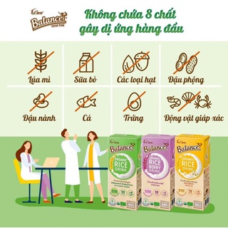 sữa gạo hữu cơ Blance 180ml