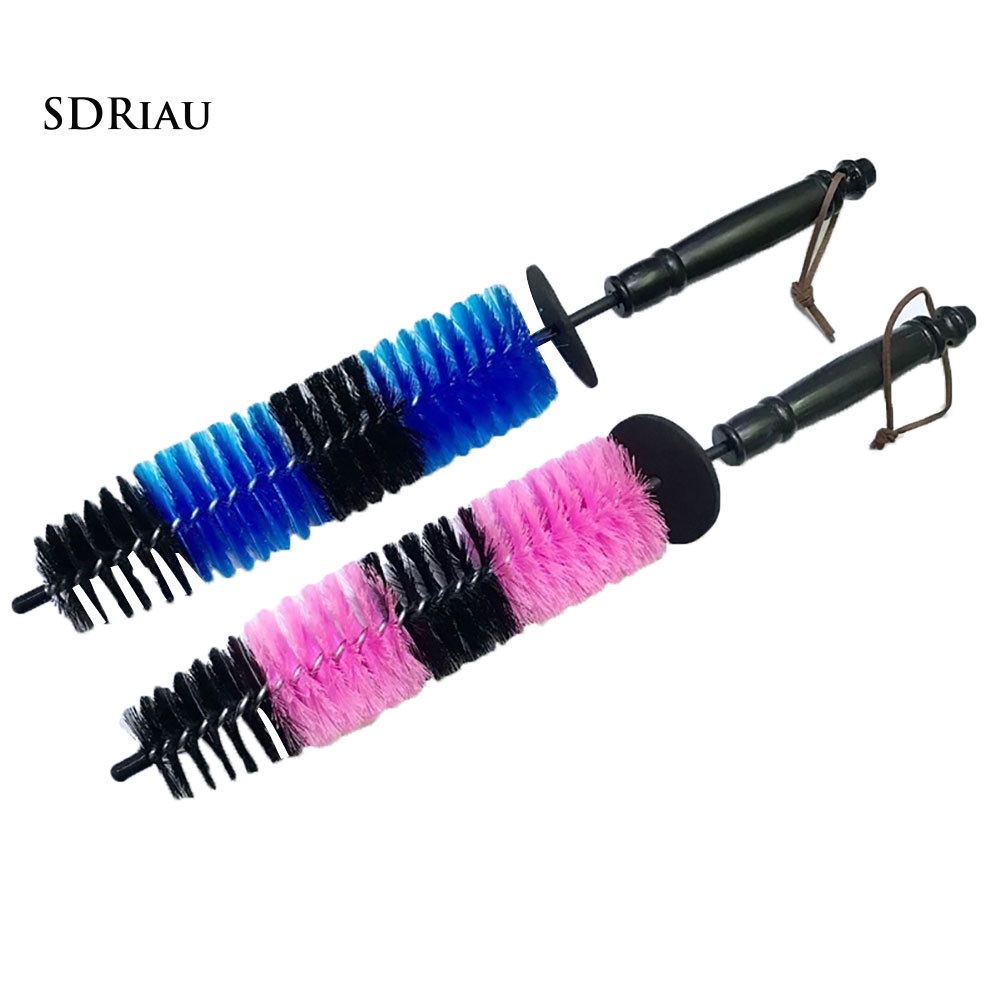 Bàn chải cán dài dùng vệ sinh bánh xe hơi tiện lợi