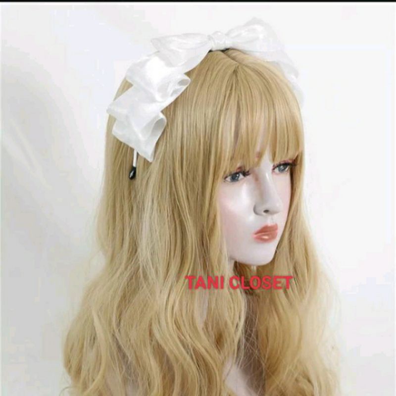 Băng Đô Lolita Nơ Phân Tầng Xinh Xắn