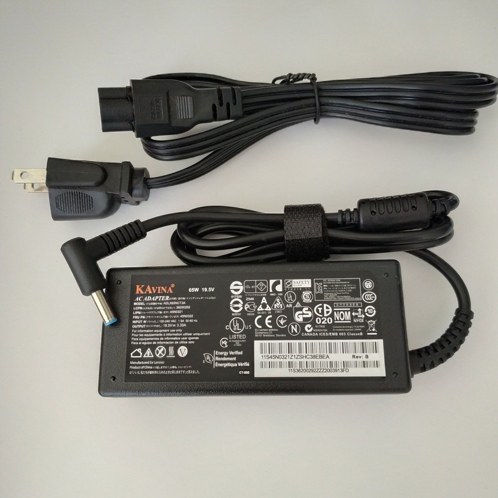 Sạc Laptop Hp 19.5V - 3.33A - 65W Đầu Kim Nhỏ, Màu Xanh Dành Cho Hp Envy/ Hp Pavilion/ Hp Ultrabook