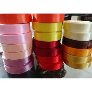 Ruy băng lụa bảng 2cm đủ màu