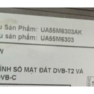 Bo nguồn UA55M6303