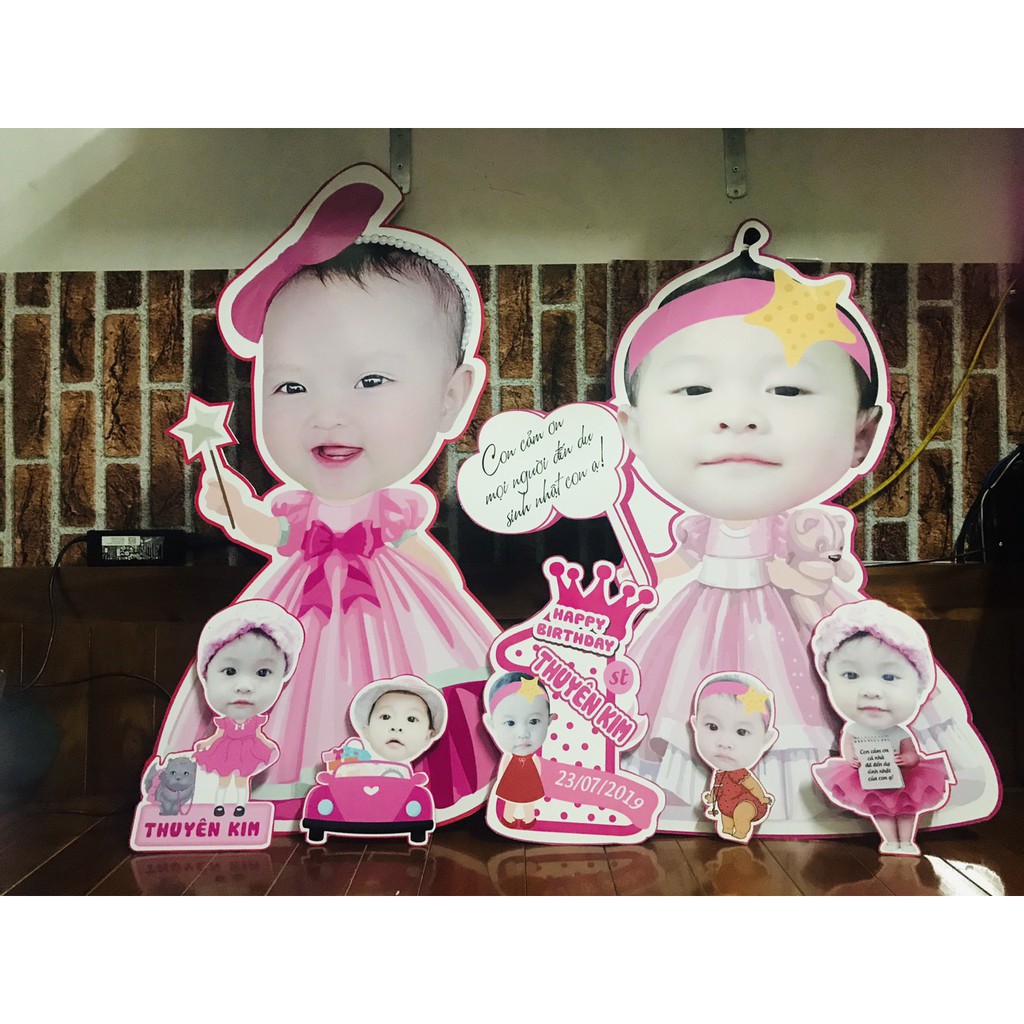 Hình chibi hoạt hình xinh xắn cho bé yêu