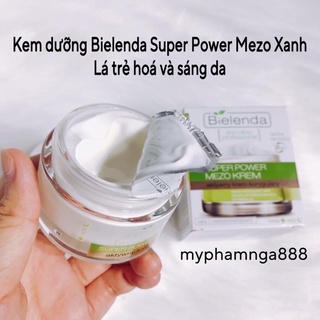 Kem dưỡng da Bielenda Skin Clinic xanh lá trẻ hoá và sáng mịn da