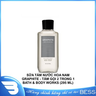 [HCM][Chính Hãng] Sữa Tắm Nước Hoa Nam Dạng Gel Graphite - Tắm Gội 2 Trong 1 Bath & Body Works (295 ML)