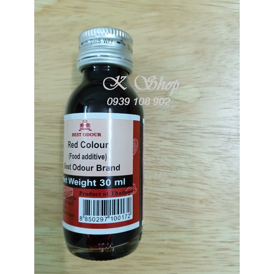 màu thực phẩm best odour 30ml