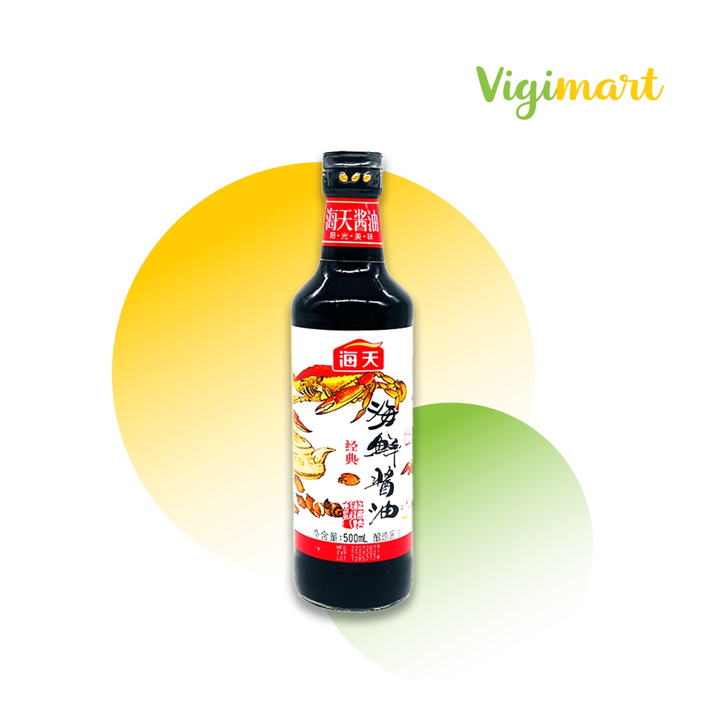 Nước Tương Hải Sản 500ML 🍒FREESHIP🍒 Xì Dầu Càng Cua hiệu Haday Hải Thiên
