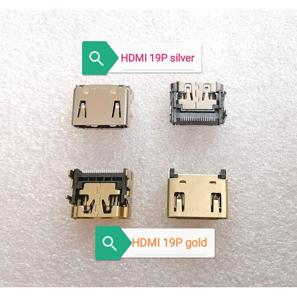 Cổng cắm HDMI 19P hàn dán