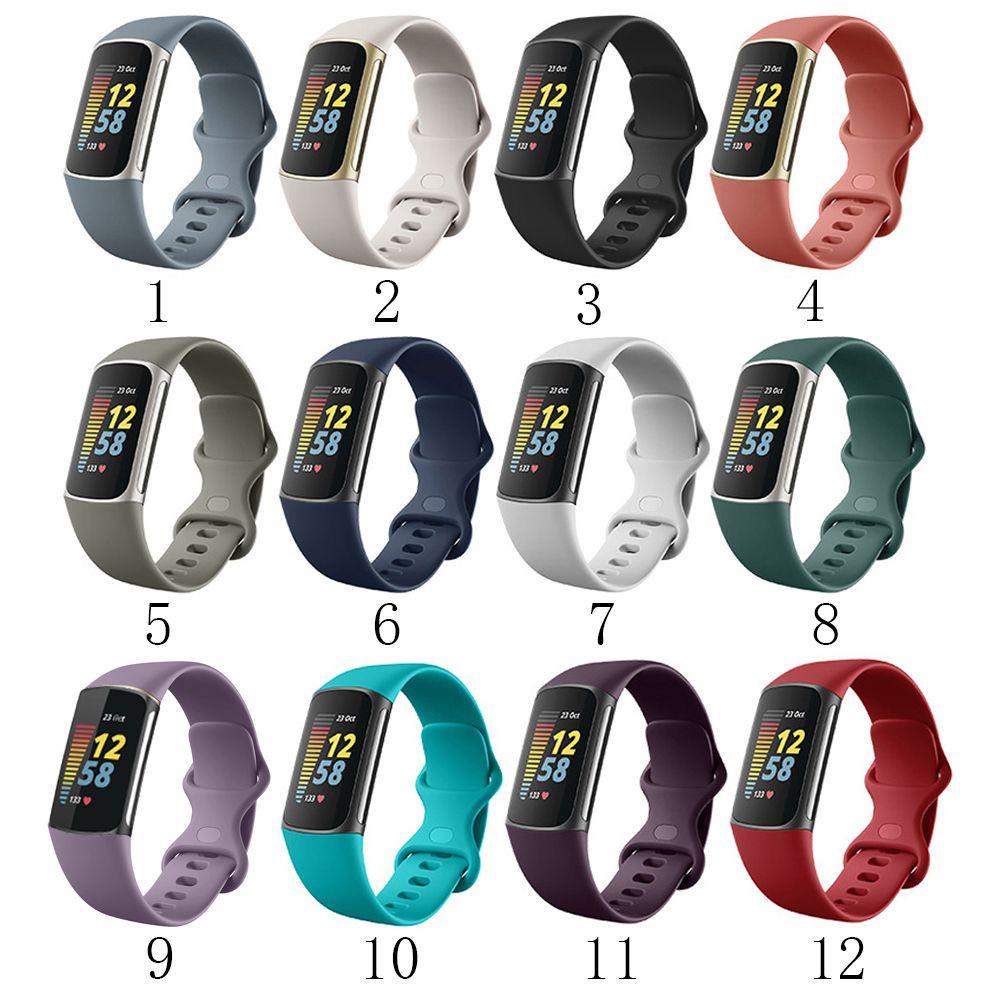 JONYE Dây Thay Thế Cho ĐồNg Hồ Fitbit Charge 5 BằNg Silicone