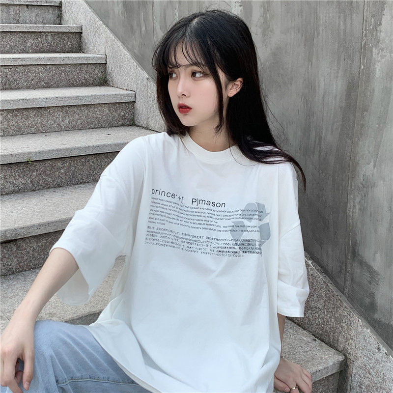 Áo phông nữ mùa hè mới Hàn Quốc tay ngắn