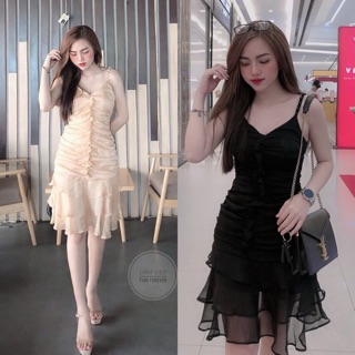 Đầm body voan tơ