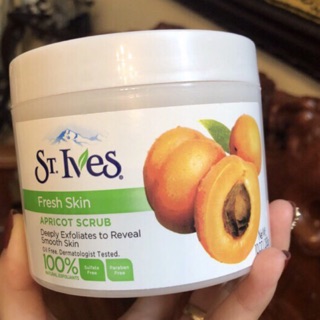 Deal 23/07 Kem Tẩy Tế Bào Chết St.Ives Fresh Skin Apricot Scrub 283gr