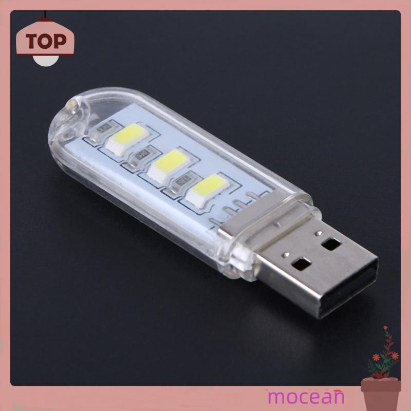 Bộ 2 Đèn Led Usb Mini Hình Chữ U Mocean