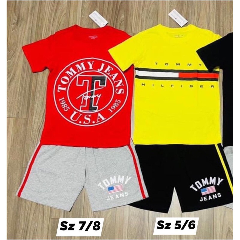 Bộ ngắn bé trai Tommy VN(ch) Sz 5/6 -16/18T