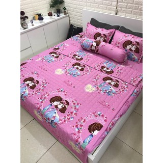 Rẻ vô địch set chăn ga hè 5 món