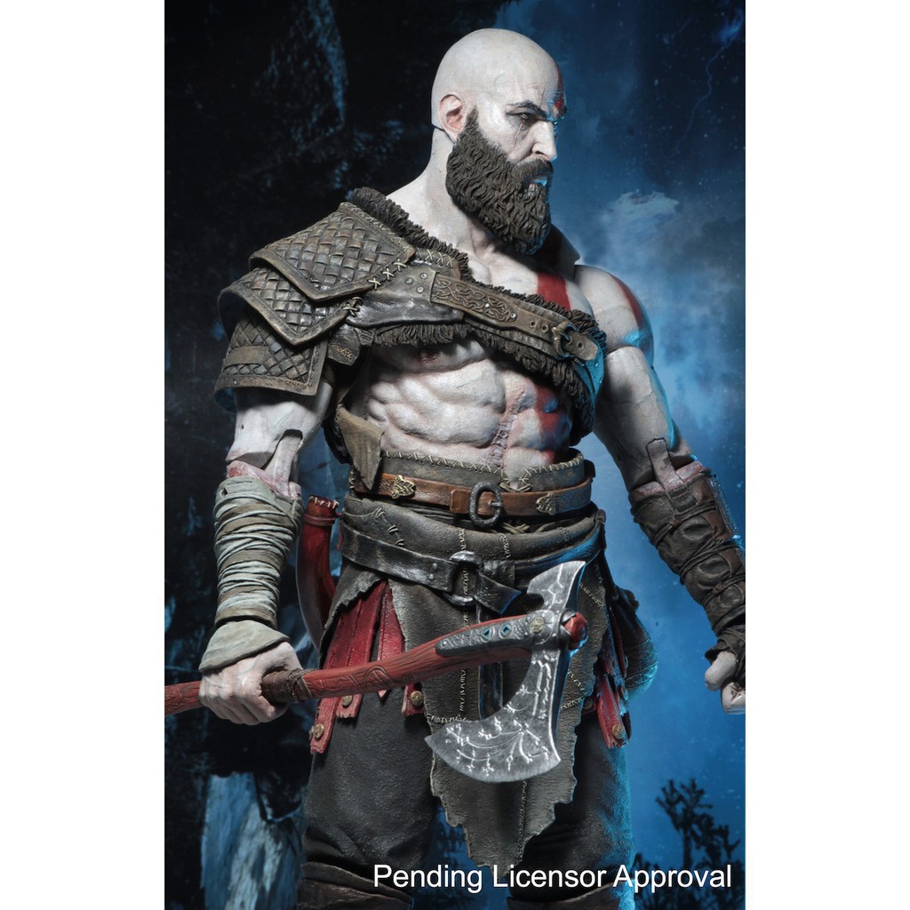 Mô Hình Nhân Vật Kratos Trong God Of War 4