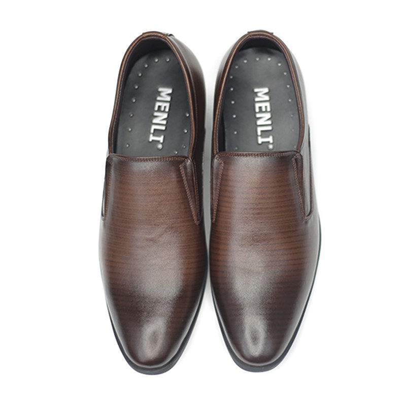 [DA BÒ] Giày tăng chiều cao nam giày lười giày đế cao nam da bò thật 100% MENLI GLSP152 - Có video - Bảo hành 12 tháng | BigBuy360 - bigbuy360.vn