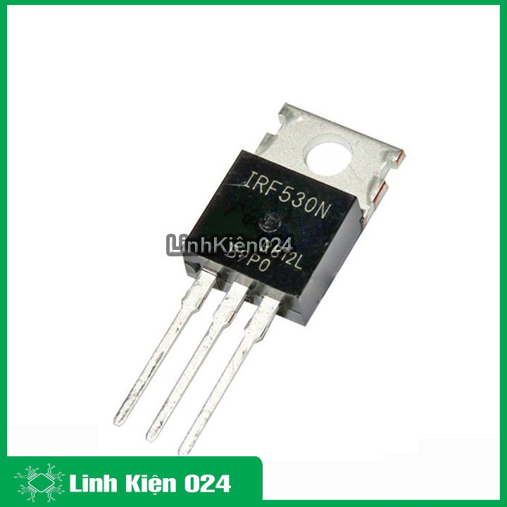 Mosfet IRF530N TO-220 dòng 17A điện áp 100V N-C