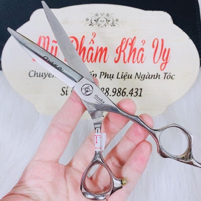 Kéo cắt tóc osaka dáng cong cực khỏe và sắc