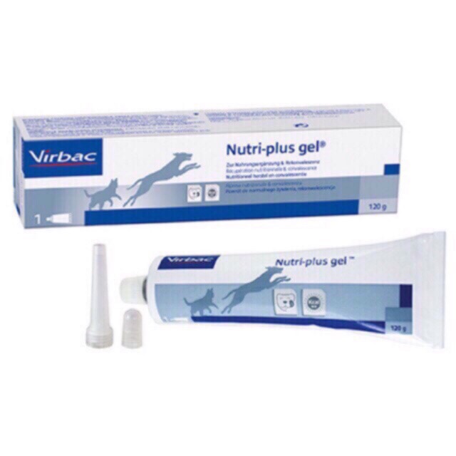 Virbac Gel dinh dưỡng Nutri Plus đẹp lông, hồi phục sức khoẻ cho chó mèo 120 gram