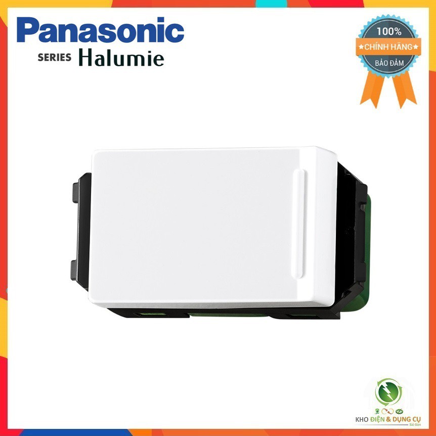 CÔNG TẮC 1 CHIỀU PANASONIC LOẠI NHỎ CÓ CHỈ DẤU ON OFF HALUMIE WEVH5531K