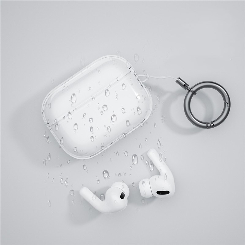 Vỏ Bảo Vệ Hộp Sạc Tai Nghe Airpods Pro 2 Airpods Pro 2 2022 Bằng TPU Mềm Trong Suốt Chống Sốc