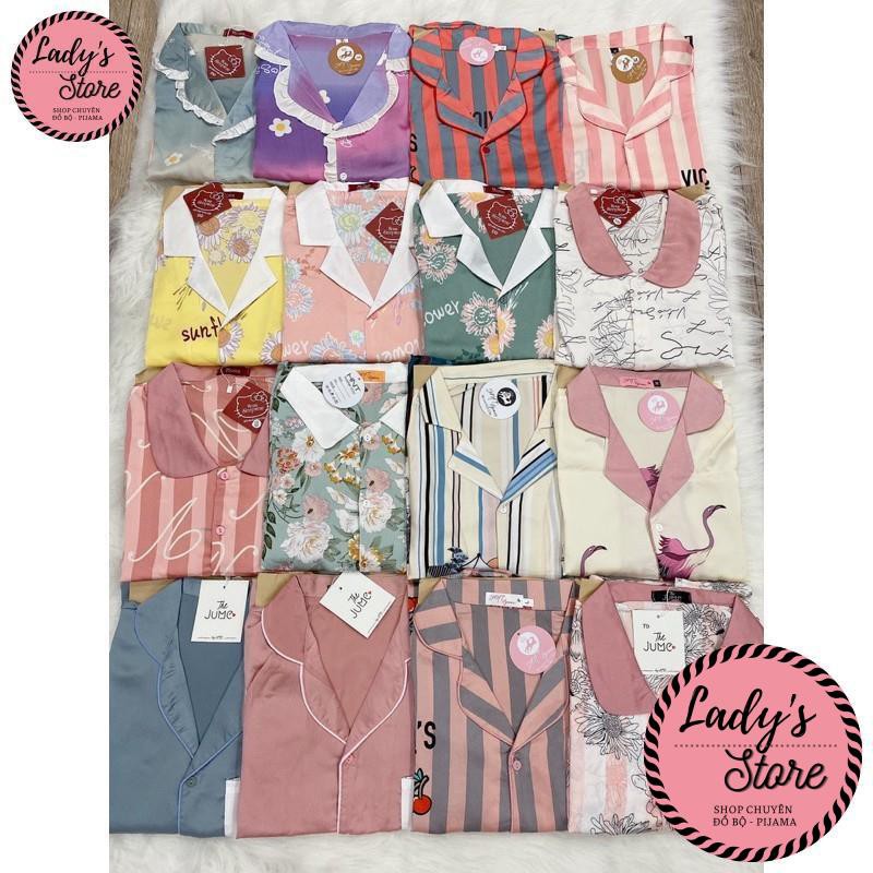 Bộ Lụa Pijama Satin Thiết Kế Hoạ Tiết Quả Dâu Tay Ngắn 🌸 Bộ Mặc Nhà [HÀNG ĐẸP CHUẨN] | BigBuy360 - bigbuy360.vn