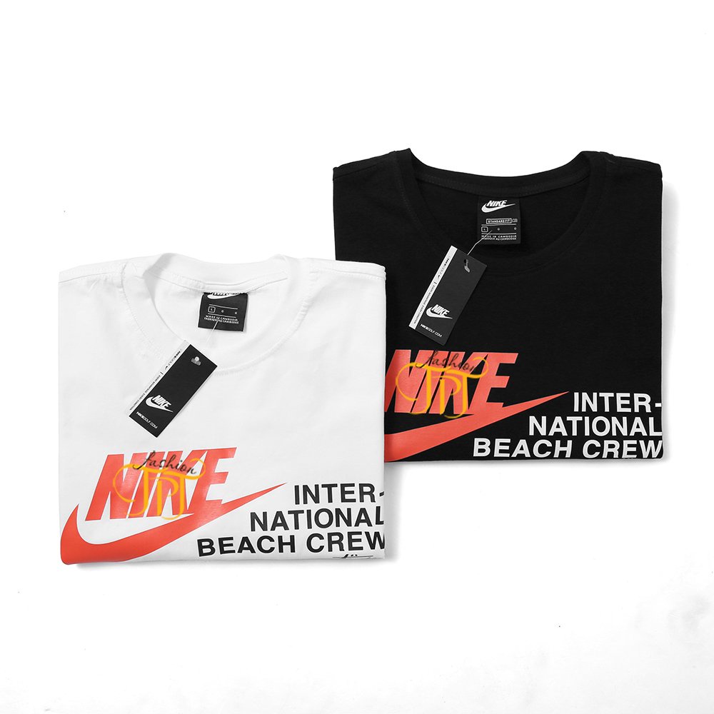 Áo thun tay lỡ N!KE intrer-national beach crew unisex form rộng,vải cotton cao cấp phông trơn cực đẹp TPT SHOP 062208