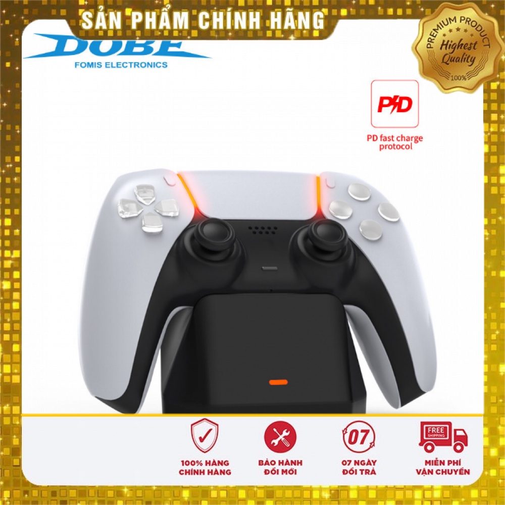 Đế sạc tay cầm PS5 DualSense - PlayStation 5, Dock sạc nhanh cho tay cầm PS5 các loại