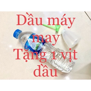 Dầu máy may khâu tra quạt loại trong tốt và vịt dầu bán riêng