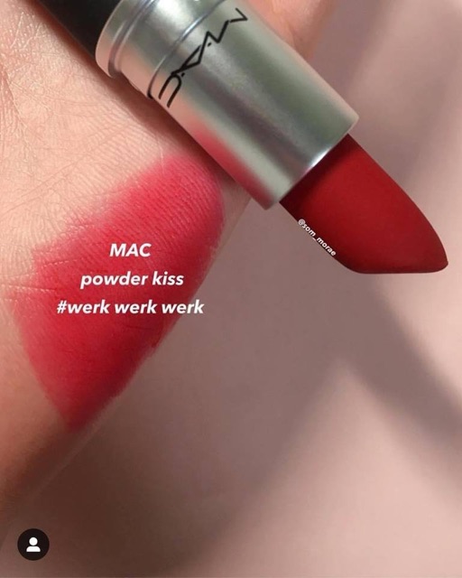 Son MAC Power Kiss Lipstick màu 922 Werk Werk Werk 3g