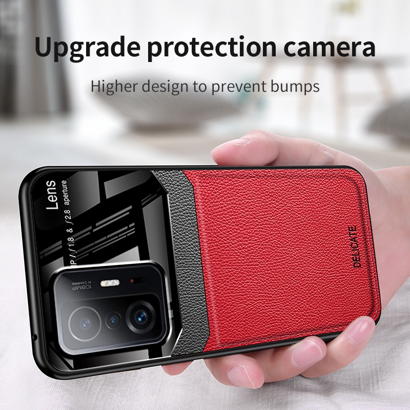 Ốp điện thoại cứng bảo vệ toàn diện chống rơi chất lượng cho Xiaomi Mi 11T Mi11T pro mi 11T