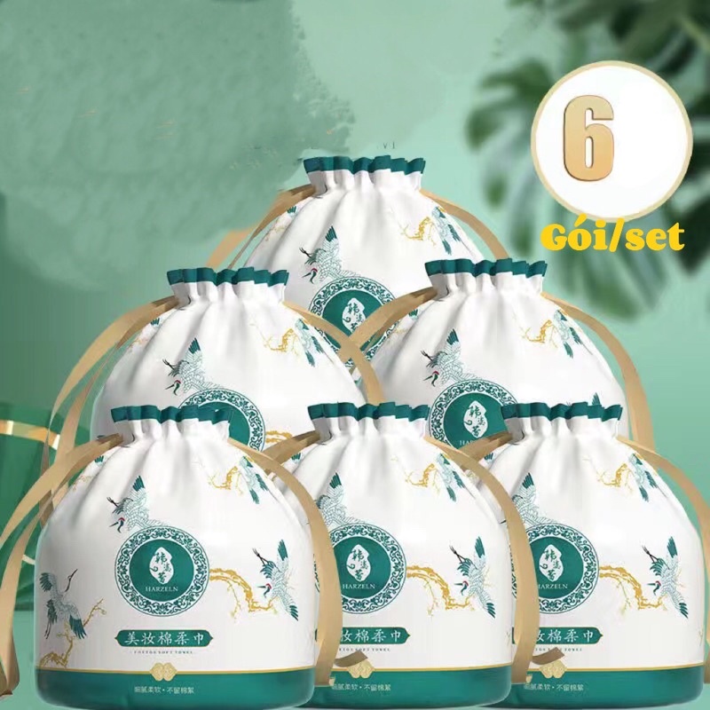 Giấy Khô Kháng Khuẩn (6 gói/set)