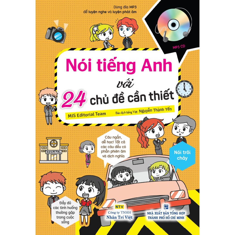 Sách - Nói tiếng Anh với 24 chủ đề cần thiết