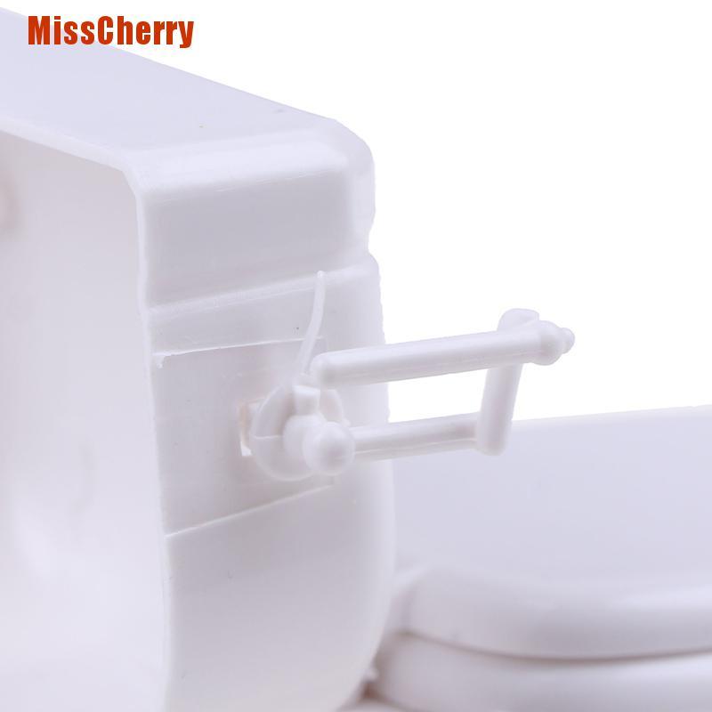 Mô Hình Toilet Mini Trang Trí Nhà Búp Bê