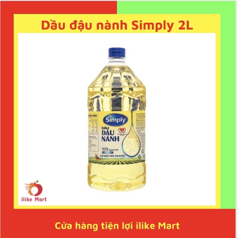 🍀Dầu đậu nành Simply 1L-2L