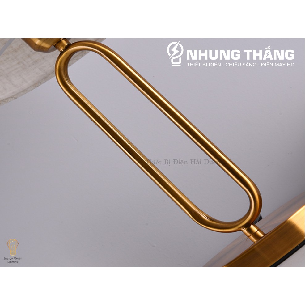 Đèn Ngủ Để Bàn S3067 - Khung Kim Loại Hình Chữ U - Kiểu Dáng Sang Trọng - Tặng Kèm Bóng Led - Bảo Hành 12 Tháng