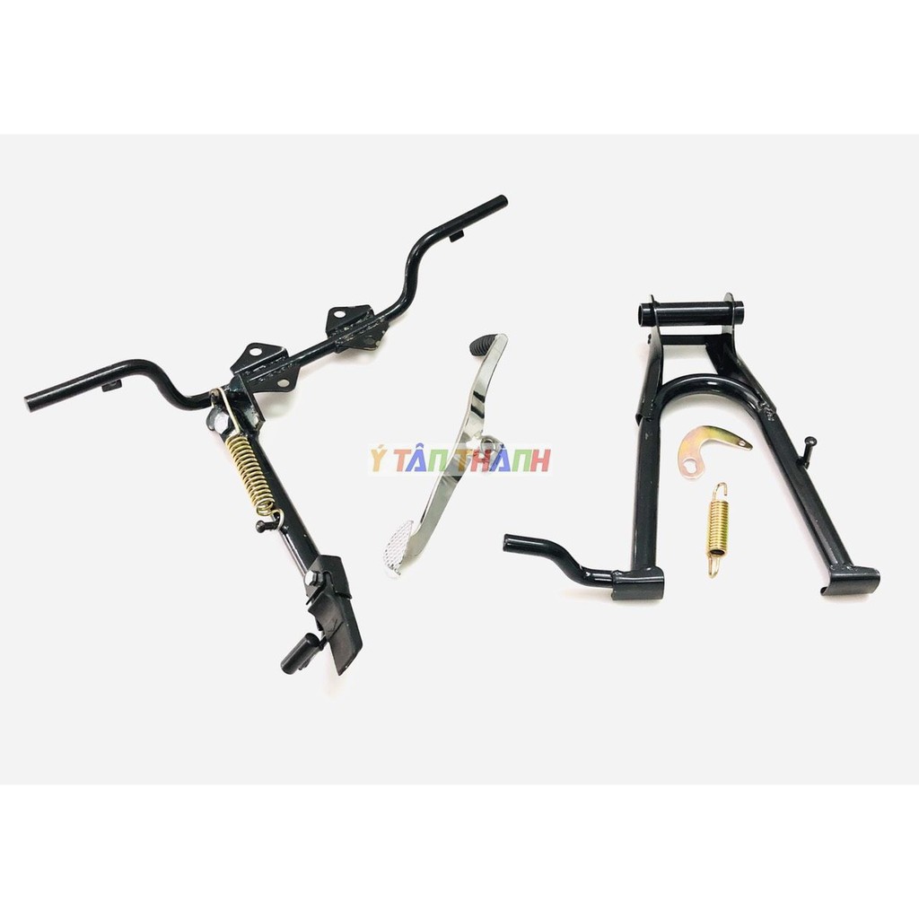 gác chân chống đứng chống nghiêng cần số xe 67