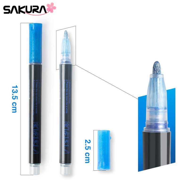 Set Bút Hai Đường Vẽ Graffiti Nghệ Thuật DIY