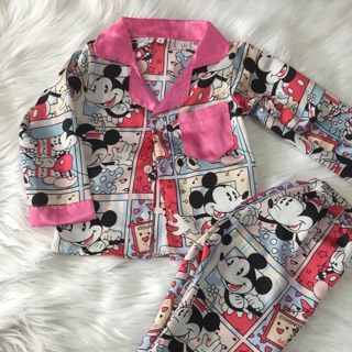 Combo 2 bộ lụa pijama và chục yếm