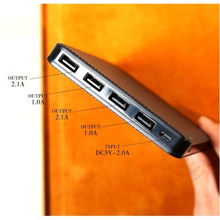 Pin Dự Phòng Proda Notebook 30000mah 4 cổng USB PP-N3
