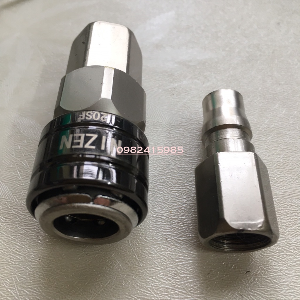 Khớp nối nhanh khí nén tự động Nizen SF-PF20
