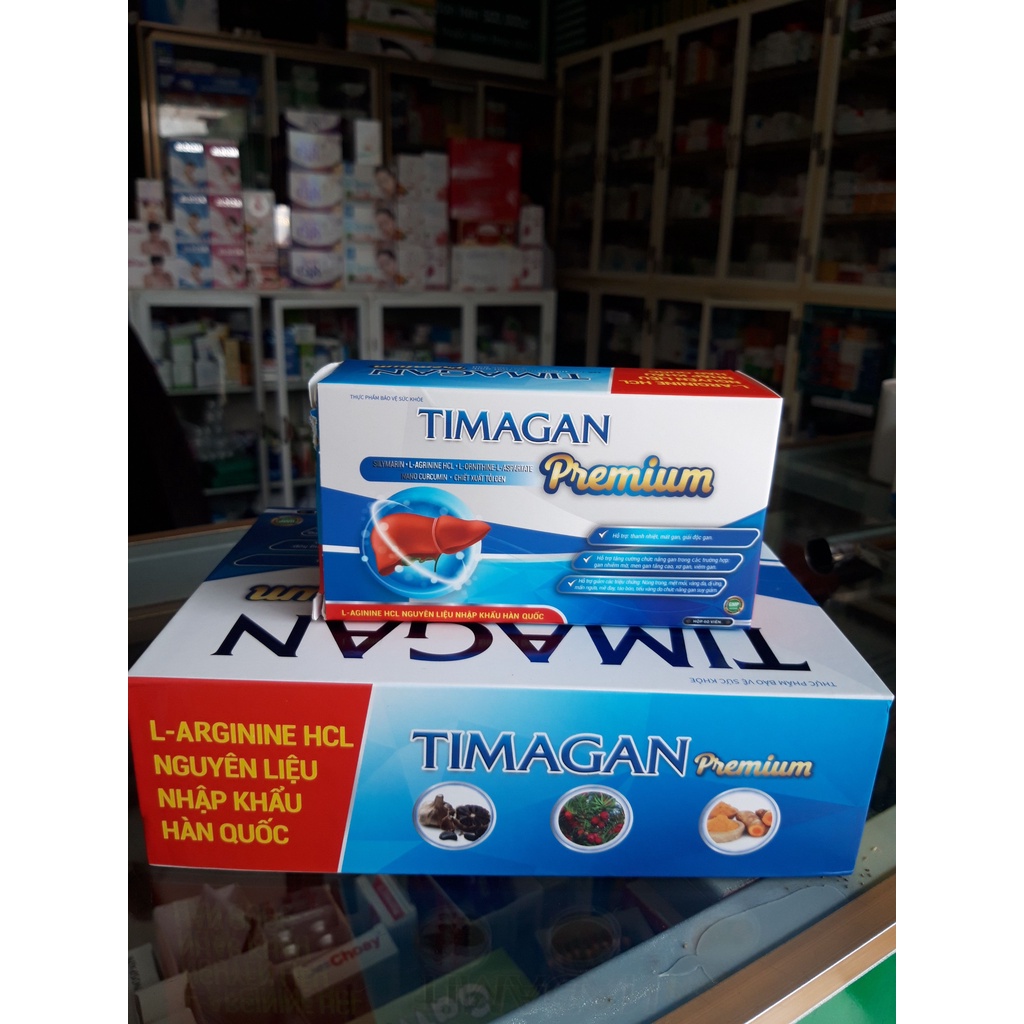 Viên Giải Độc Gan TIMAGAN - Thanh Nhiệt, Mát Gan, Giải độc gan