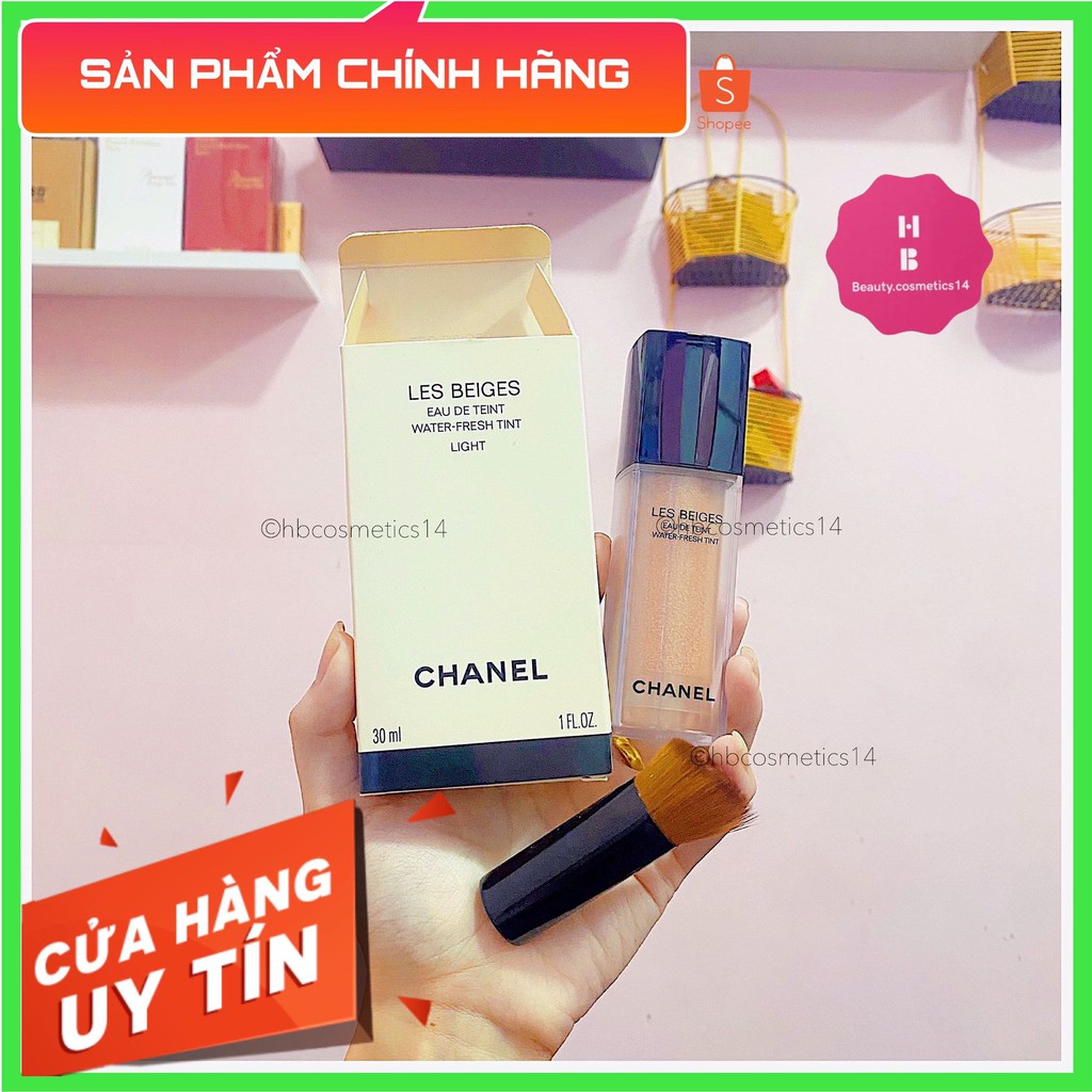 Kem Nền Chanel lé Beiges Eau de Teint Water-fresh Tint Medium Light 30ml